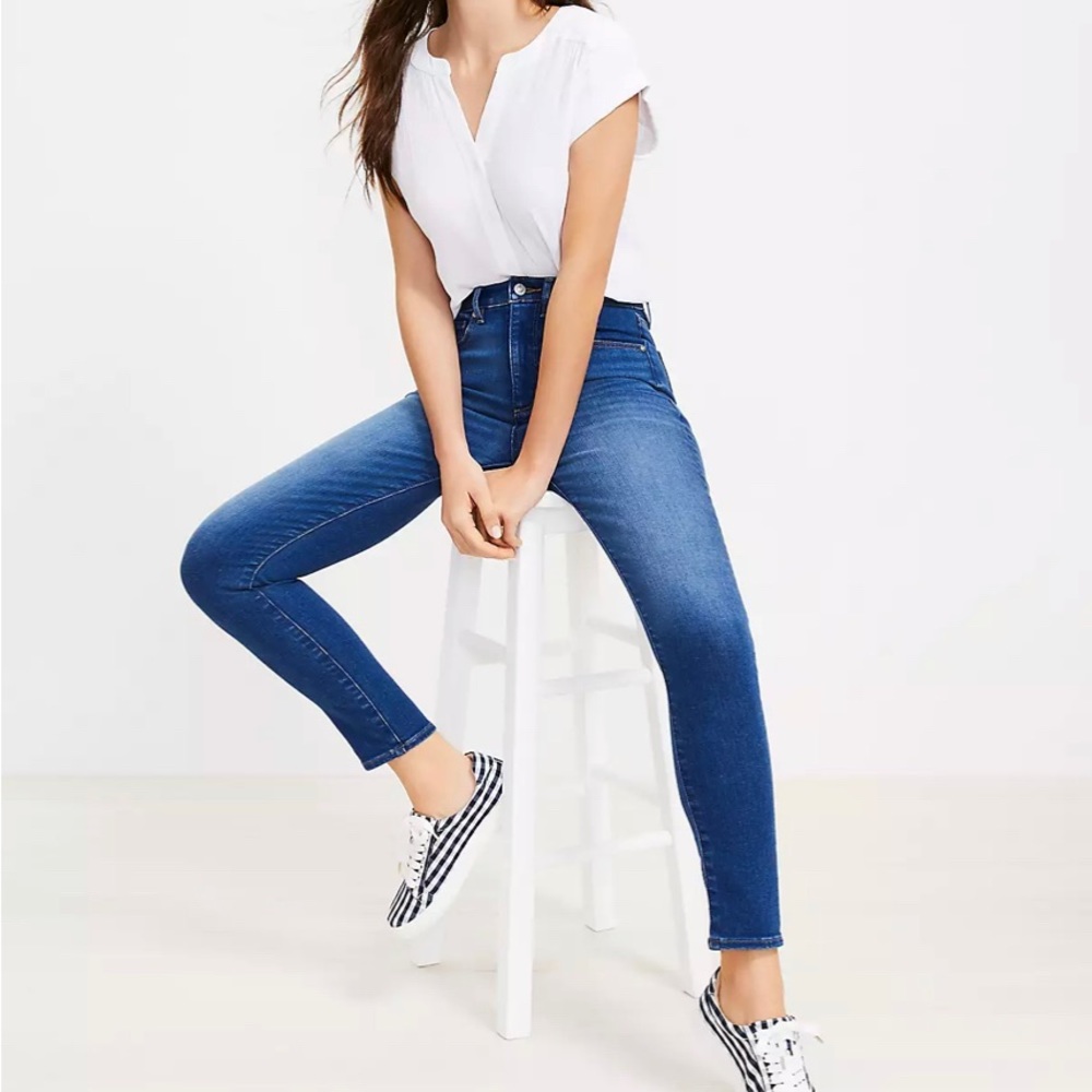 Loft straight leg jeans
